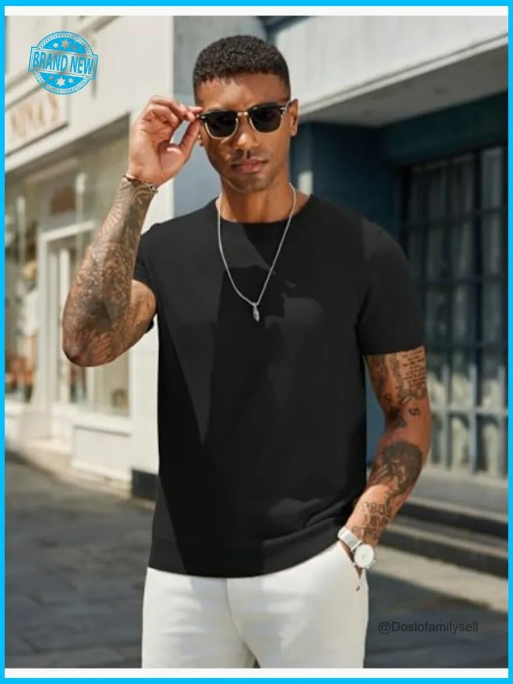 Classic Knit Crewneck Pullover Sweater Stretchy Breathable Casual Business Wear